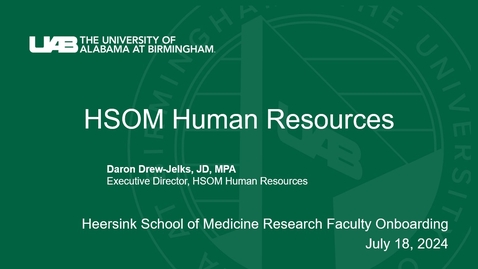 Thumbnail for HSOM Human Resources