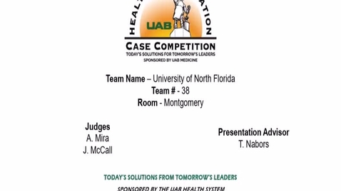Thumbnail for Team 38 - University of North Florida