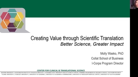 Thumbnail for entry Creating Value through Scientific Translation