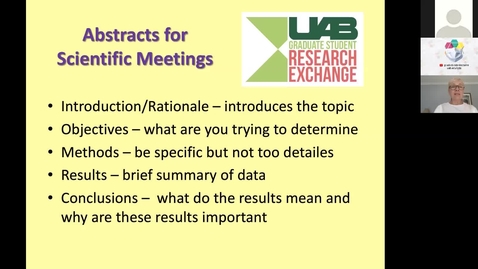 Thumbnail for Writing Abstracts