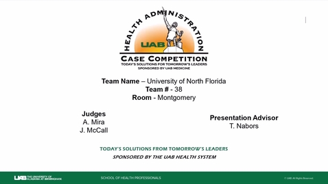 Thumbnail for Team 38 - University of North Florida