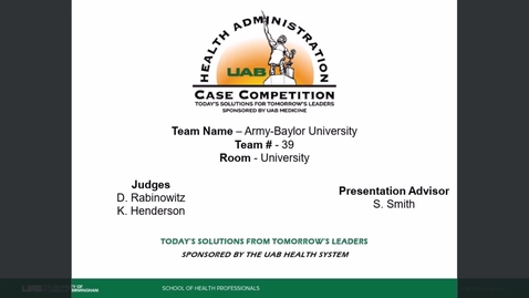 Thumbnail for Team 39 - Army-Baylor University.mp4
