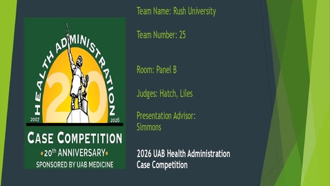 Thumbnail for Team 25 - Rush University