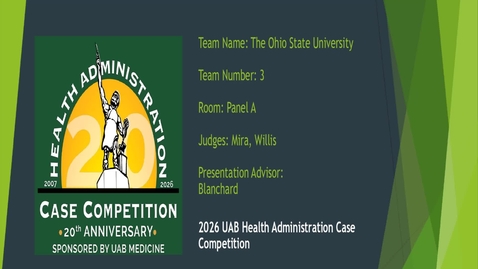 Thumbnail for Team 3 - The Ohio State University