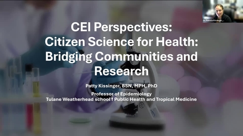Thumbnail for Citizen Science for Health: Bridging Communities and Research