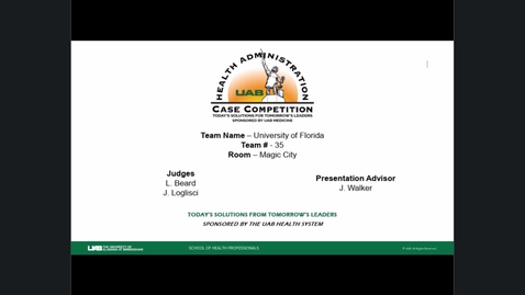 Thumbnail for Team 35 - University of Florida (partial)