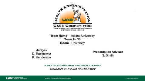 Thumbnail for Team 36- Indiana University