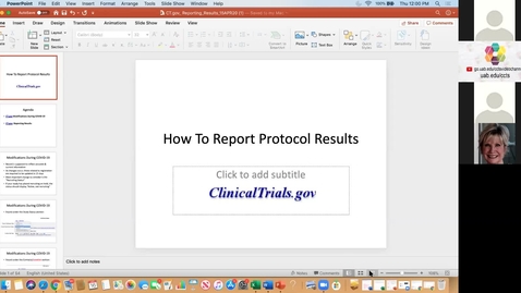 Thumbnail for How to Report Protocol Results
