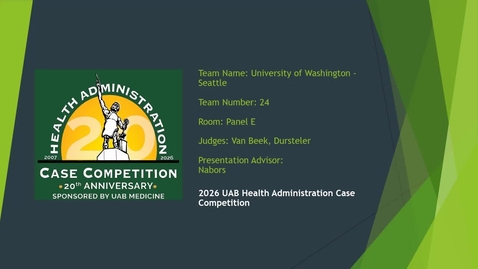 Thumbnail for Team 24 - University of Washington - Seattle