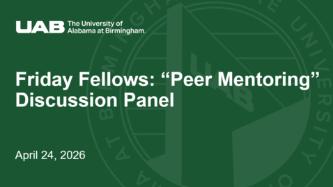 Thumbnail for "Peer Mentoring" Discussion Panel