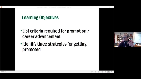 Thumbnail for How to Get Promoted: Career Advancement for Clinician Educators