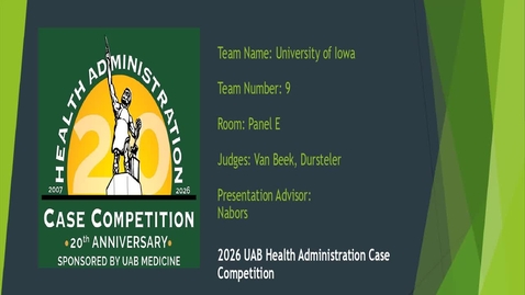 Thumbnail for Team 9 - University of Iowa