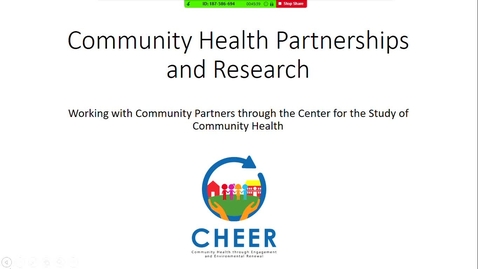 Thumbnail for Community Health Partnerships &amp; Research