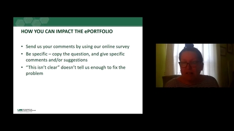 Thumbnail for IRB e-Portfolio: How's It Goin?  Intro/Live Demo