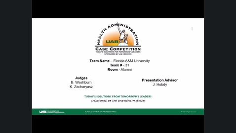 Thumbnail for Team 31 - Florida A&amp;M