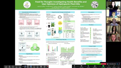 Thumbnail for entry Food for Thought: Investigating Health BEnefits and User Opinions of Hydroponics Plant Kits