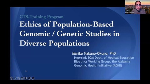 Thumbnail for entry Ethics of Genetic Studies-Nakano