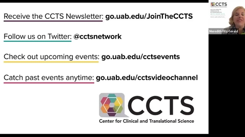 Thumbnail for CCTS Lunch and Learn:  April 2025
