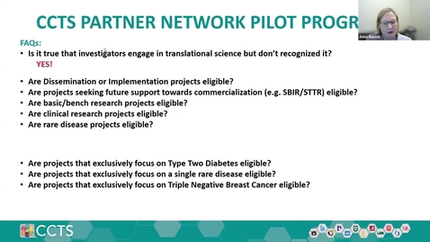 Thumbnail for entry Translational Science in Pilots