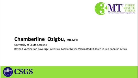 Thumbnail for Beyond Vaccination Coverage: A Critical Look at Never-Vaccinated Children in Sub-Saharan Africa