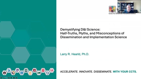 Thumbnail for CCTS ExpeDITIons Forum: Demystifying Dissemination and Implementation (D&amp;I) Science