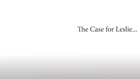Thumbnail for The Case for Leslie