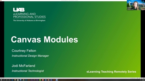 Thumbnail for Canvas Modules
