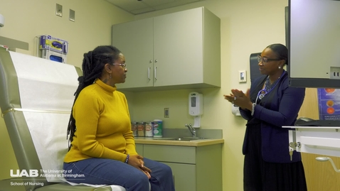 Thumbnail for 05 Caring exam with LGBTQ Female Adult