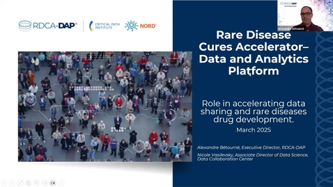 Thumbnail for Rare Disease Cures Accelerator-Data and Analytics Platform (RDCA-DAP) | Data2Discovery Gateway Special Interest Groups
