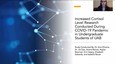 Thumbnail for entry Cortisol Levels in Undergraduate Students during the COVID-19 Pandemic