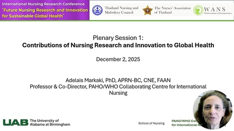 Thumbnail for Contributions of Nursing Research and Innovation to Global Health - Markaki