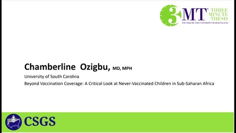 Thumbnail for entry Beyond Vaccination Coverage: A Critical Look at Never-Vaccinated Children in Sub-Saharan Africa