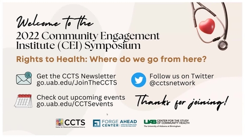 Thumbnail for 2022 Community Engagement Institute Symposium