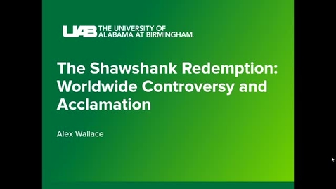 Thumbnail for entry The Shawshank Redemption: Worldwide Controversy and Acclamation