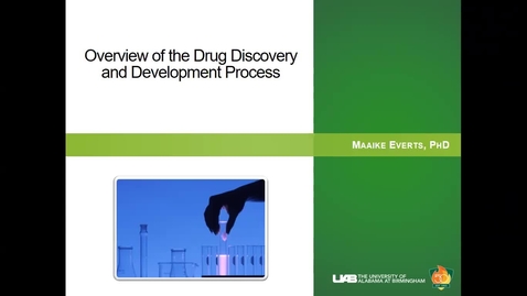 Thumbnail for Overview of Drug Discovery &amp; Development Process