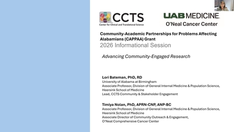 Thumbnail for CAPPAA Grant Pre-application Information Session