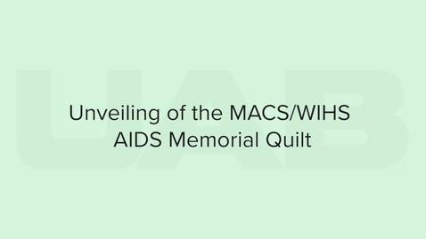 Thumbnail for 05_MACS and WIHS MWCCS AIDS Memorial Quilt