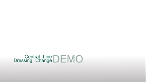 Thumbnail for Central Line Dressing Change Demo