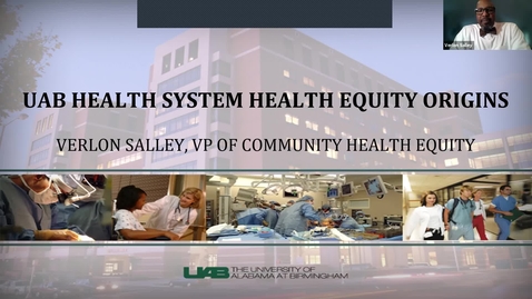 Thumbnail for UAB Health System Health Equity Origins