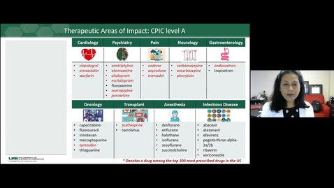 Thumbnail for The Translational Framework for Pharmacogenomics &amp; Chronic Disease Genomics