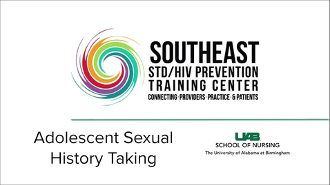 Thumbnail for Adolescent Sexual History Taking