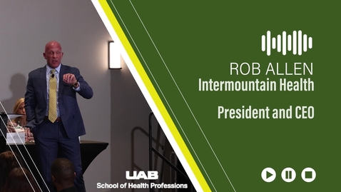 Thumbnail for 2026 Case Competition Keynote Speaker Rob Allan Intermountain Health