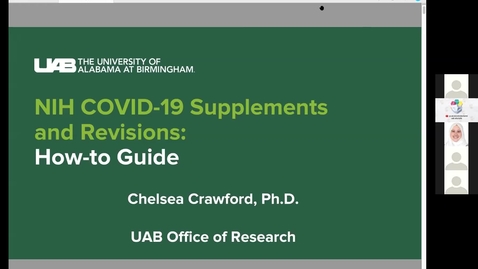 Thumbnail for NIH COVID-19 Supplements &amp; Revisions