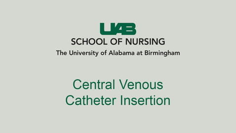 Thumbnail for Central Venous Catheter Insertion