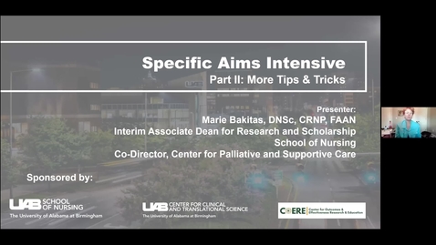 Thumbnail for Specific Aims Intensive: Tips &amp; Tricks