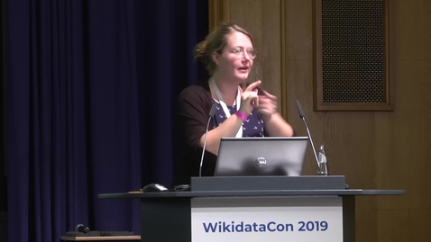 Thumbnail for New usages of Wikidata to support underserved language communities - Lucie-Aimée Kaffee
