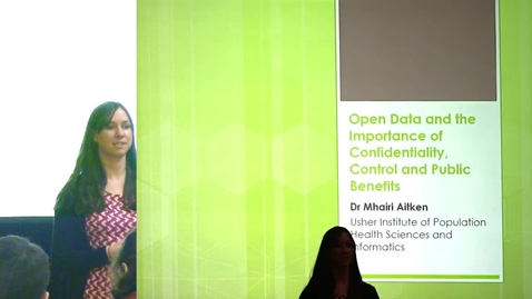 Thumbnail for 15 - Open Data and the Importance of Confidentiality, Control and Public Benefits