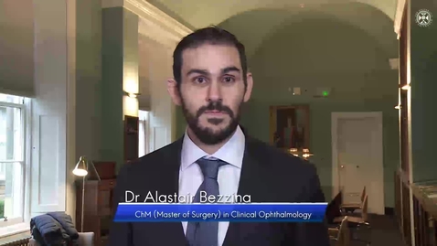 Thumbnail for Alastair Bezzina ChM Testimonial Dec17