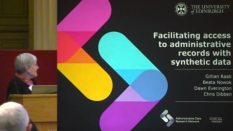 Thumbnail for 14 - Facilitating Access to Administrative Records With Synthetic Data