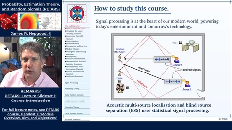 Thumbnail for entry Topic 1: How to Study using the Course Materials (PETARS, Chapter 1)